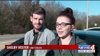 Oklahoma woman left stranded after car stolen during test drive