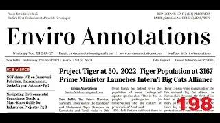 EA 198 I News Headlines I Environmental News I Enviro Annotations