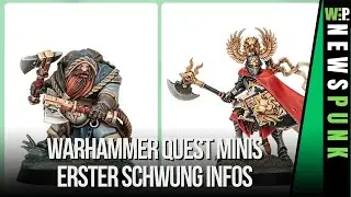 WarhammerQuest Dunkelwasser Minis - Erster Schwung Infos