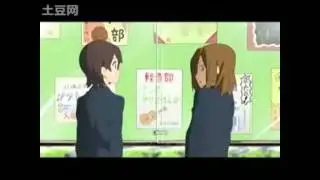 K-On! - Yui plays the castanets and says Untan in MULTILANGUAGE! (Comparison of 6 dubs)