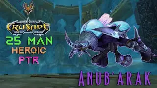 Anub'arak | PTR | Heroic | Ret Paladin | ToC 25 | WotLK Classic