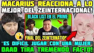 😲MACARIUS REACCIONA AL RESUMEN DEL ZEINTERNACIONAL!😲FULL BAJE DE PEPA CON LOS MEMES DEL TORNEO!