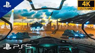 Epic Space Battle | Realistic Immersive Gameplay [4K UHD 60FPS] Call of Duty