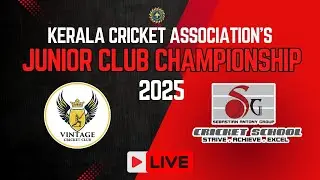 Day 1 | Vintage CC vs RSC-SG Cricket School | KCA Junior Club Championship | 12th Sep 2025
