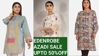 Edenrobe sale flat 50% off | Edenrobe Mid Summer Sale 2020 Flat 25% and 50% Off With Prices