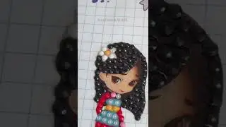 Flower 🌷subscribe #flower #asmr #diamondpainting #diy #sticker #satisfying #asmrart #art #crafting
