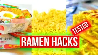 BUZZFEED FOOD RECIPES TESTED? BEST INSTANT RAMEN HACKS YOU NEED TO TRY
