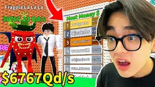 DR4GONS Phá Đảo BẢNG XẾP HẠNG Với 30 BRAINROT NHÂN BẢN Xịn Nhất Trong Escape Tsunami For Brainrots