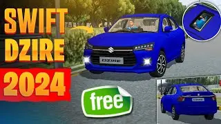 Download Now 😀 Maruti Suzuki Swift Dzire 2024 Car Mod For Bussid 🔥 Suzuki Car Mod Bussid