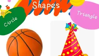 shapes# Circle# Triangle# Square# Rectangle# Objects of Shapes# Pre-KG #LKG# UKG #Home schooling#