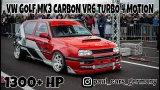 VW Golf 3 Carbon VR6 Turbo 4motion beim TTT Half Mile Finale Race Day 2019