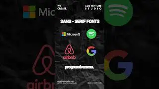 PERFECT FONT FOR YOUR BRAND 😎 #adagencylife #marketing #adsventure #brandingagency #logodesign