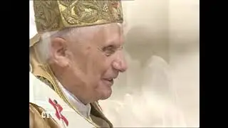 Messe D&eacute;but Pontificat Pape Benoit XVI. Rome 24.4.2005