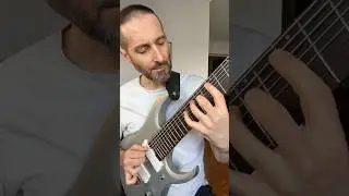 Neoclassical 9th Arpeggio in B Minor | 8 string guitar lick (Ibanez RGDMS8) #guitar