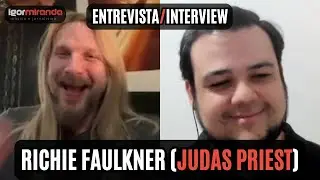 RICHIE FAULKNER (JUDAS PRIEST) - Interview / Entrevista por Igor Miranda (2025)