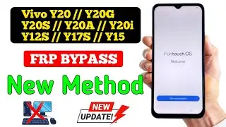 Vivo Y20G/Y20A/Y20S/Y20I/Y20 Frp Bypass/Reset Google Account Lock Android 12 | Without PC