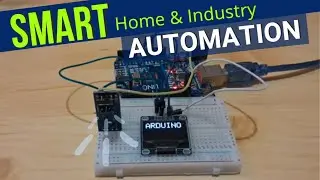 Arduino Proximity sensor -Activated OLED Display for Smart & Industrial Automation
