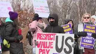 Healthcare workers walk out: Geisinger nurses strike for better pay and safety