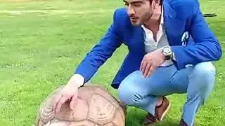 unhappy  TORTOISE with imran abbas