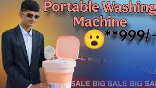 This Mini Washing Machine Will Shock You 😳 | Unboxing & Test
