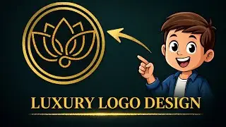 Premium Luxury Logo Design Tutorial | Canva Logo Design