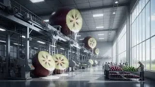 Inside the Modern Star Apple Factory: The Whole Process of Making Premium Smoothies