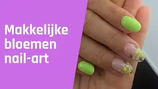 Makkelijke bloemen nail-art voor beginners | Stap voor stap uitleg