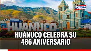 🔴🔵 Hu&aacute;nuco celebra su 486 aniversatio con lo mejor de su gastronom&iacute;a