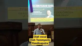 Trik bernyanyi oleh Tommy Kandisaputra