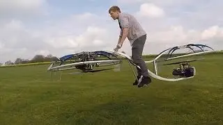 Guy who doesn't know what he's doing builds working hoverbike