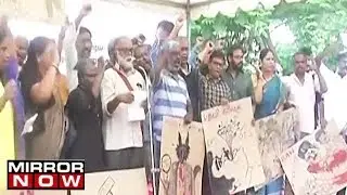 Activists Protest Against Tuticorin Massacre In Chennai