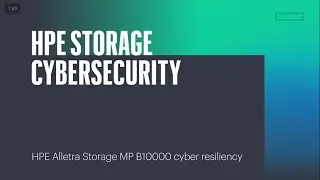 HPE Alletra Storage MP B10000 and Elastic