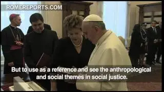 Brazilian President Dilma Rousseff hopes Pope goes to Brazil for World Youth Day