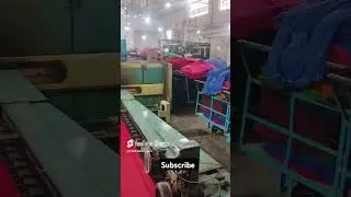 #fancy #fabric finish in #farmatex #stenter machine. #farmatex #textilemachine #industry