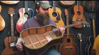 Norlin Era Gibson J45 Retop and 40&rsquo;s XBrace Transformation