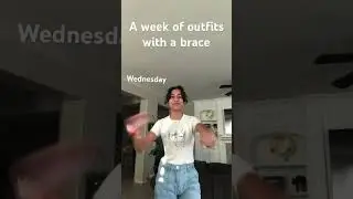 A week of outfits with a scoliosis brace!! Can you see it?! #scoliosisawareness