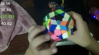 39.41 Megaminx Average (Primer sub 40 en c&aacute;mara)