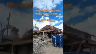 Everybody: How’s your house project going? You must be almost done by now! #construction #project