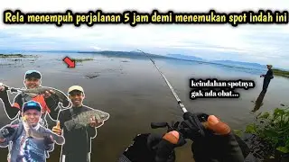 CASTING GABUS DI BALIGE SUMUT || SPOT CASTING GABUS PALING INDAH DI DANAU TOBA || LAKE TOBA FISHING