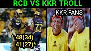 RCB vs KKR Troll | Match No 31| IPL 2021| 20th September Highlights
