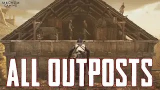 Assassin's Creed: Unity - Dead Kings ALL OUTPOSTS (Side Memories)