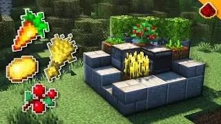 How to Make The ESSENTIAL Simple Micro Crop Farm!!! (JAVA 1.19+) (Afkable!)