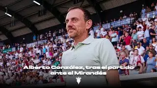 Alberto González habla tras la derrota en casa