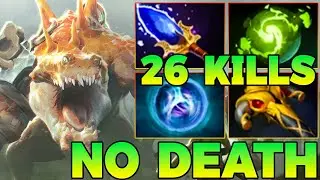 26 Kills Primal Beast No Death !! Primal Beast Dota 2 Mid Lane Carry Meta 7.39 Gameplay Guide Build