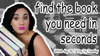 Book Cataloging | Tiny Tip Tuesday | #booktubeVEDA