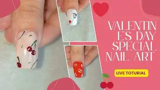 🔴 Valentine&rsquo;s Day Special Nail Art 💅🏻 | Easy Heart Design for Beginners💅🏻 | Nail art 2026✨