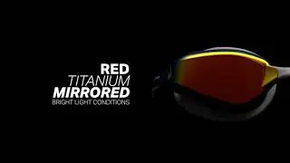 RED TITANIUM MIRRORED LENS