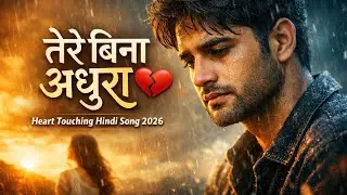 🎧 तेरे बिना अधूरा 💔|Heart Touching Love Song 2026|New Hindi Romantic Song|Arijit Singh Vibes Emotion