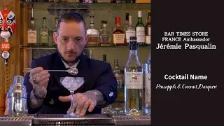 FRANCE Ambassador Jeremie pasqualin / Pineapple & Coconut Daiquiri