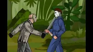 JASON VS MICHAEL MYERS (ANIMATION DC2)